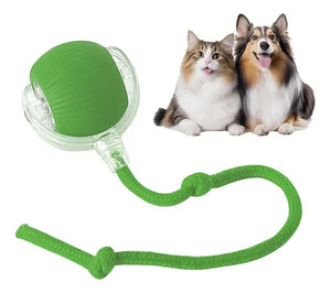 Pelota Interactiva para Mascota con Soga Juguete Inteligente